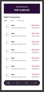 View Transaction History